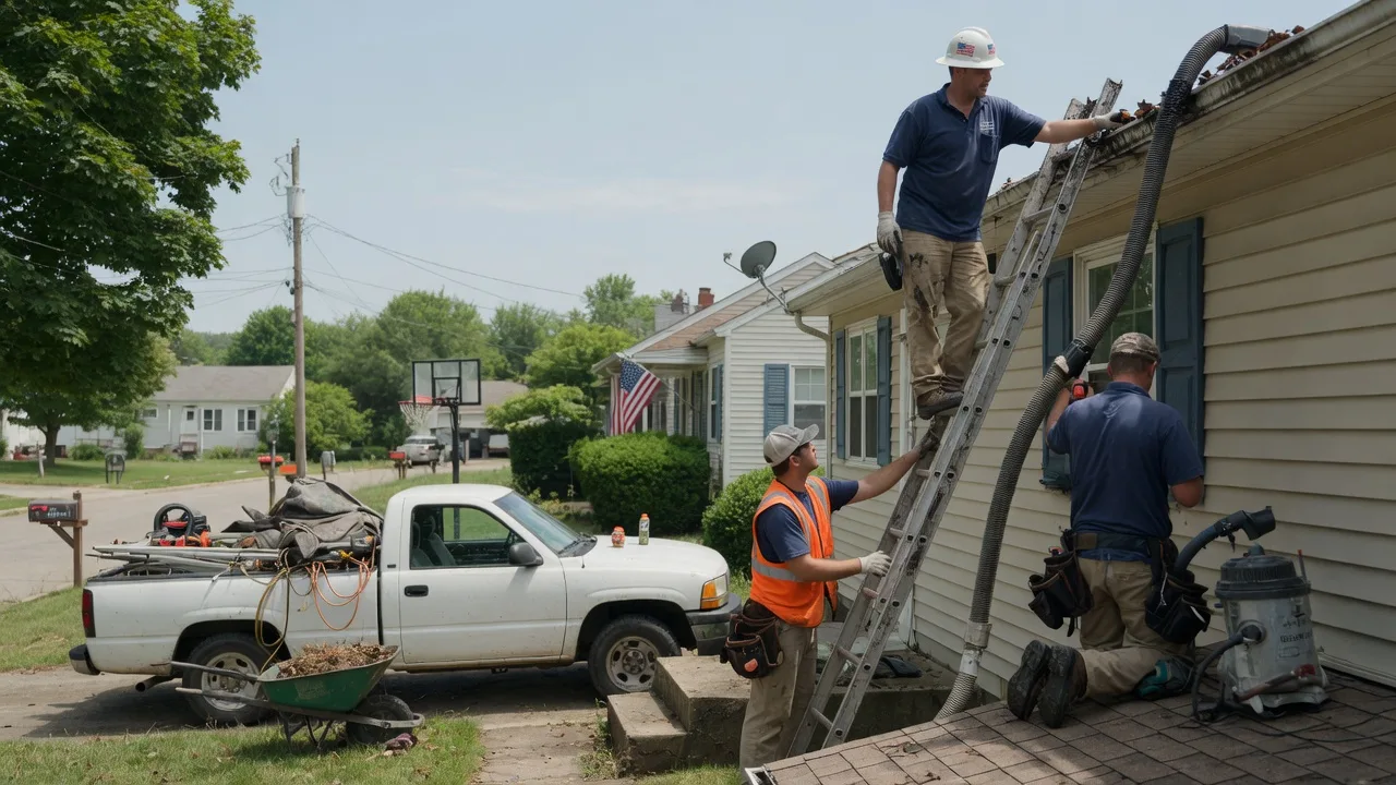 Gutter Installation in Dille, WV near me